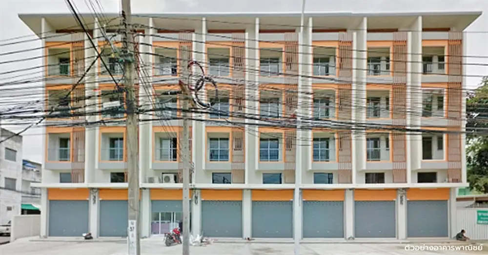 อาคารพาณิชย์ริมถนนท่าน้ำนนท์