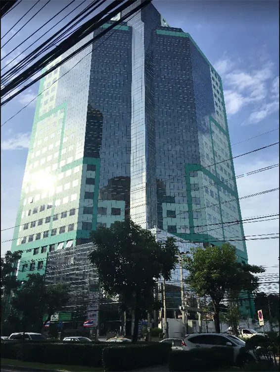 กรีนทาวเวอร์,อาคาร