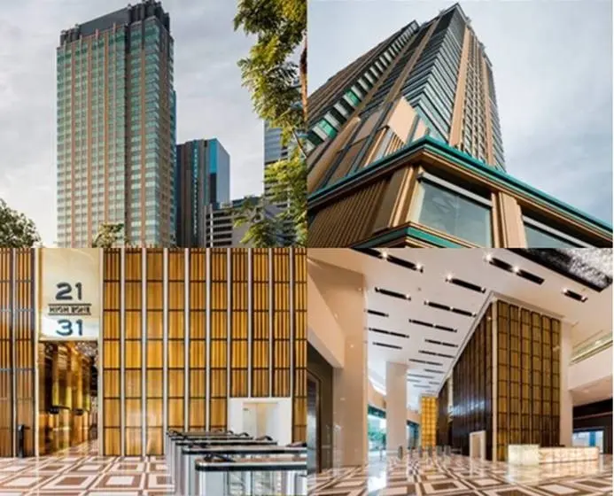 เอส เจ อินฟินิท วัน บิสซิเนส คอมเพล็กซ์,อาคาร